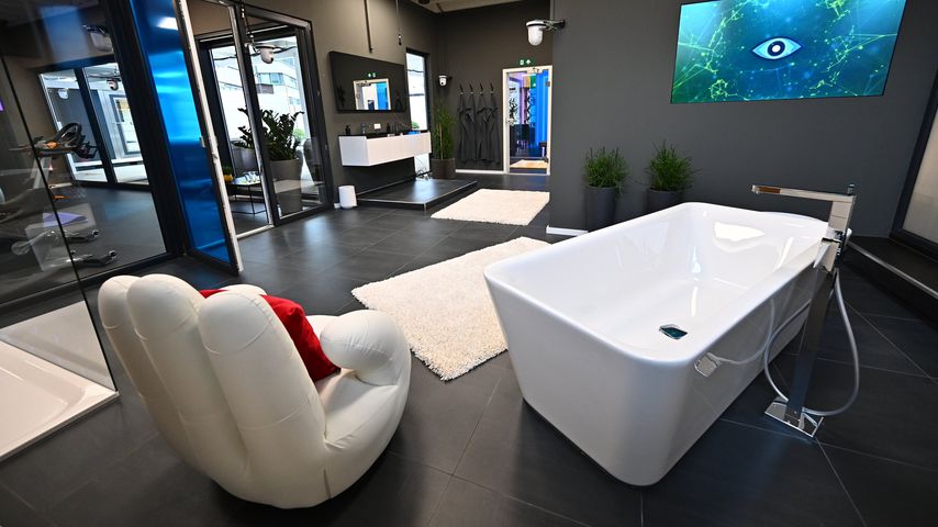 Das Bad im "Big Brother"-Haus 2020