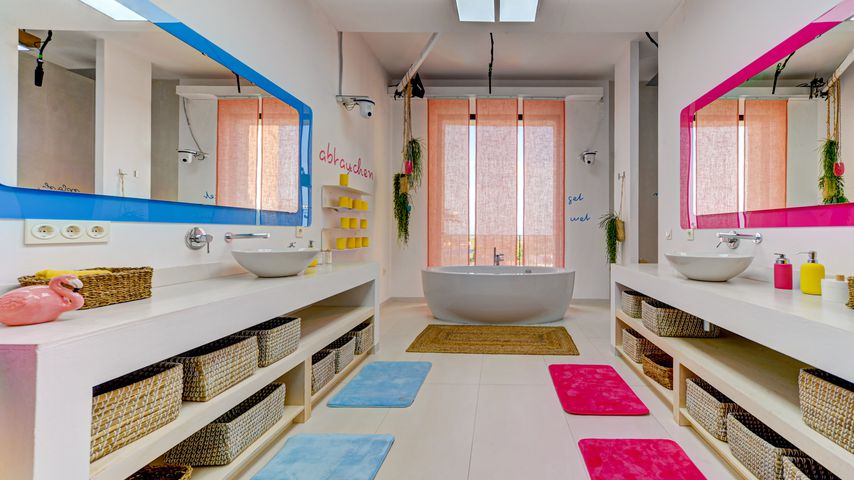 Das Badezimmer in der neuen "Love Island"-Villa