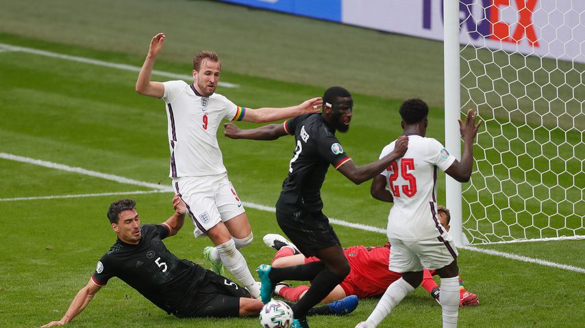 Das EM-Spiel Deutschland gegen England