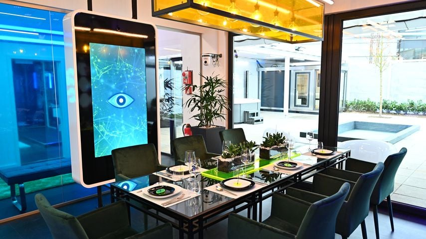 Das Esszimmer im edlen "Big Brother"-Haus 2020