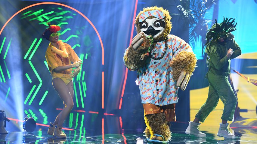 Das Faultier in der ersten Folge von "The Masked Singer"