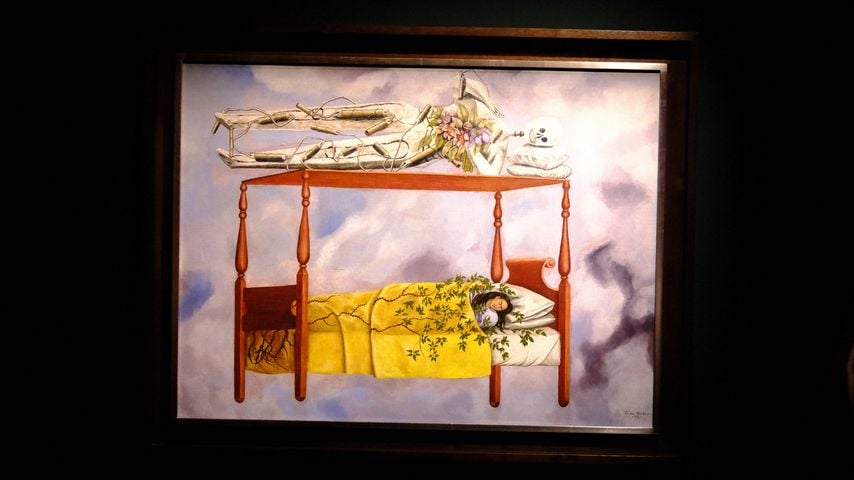 Frida Kahlos Gemälde "El Sueño" bei Sotheby's Marquee Sales Series in New York, November 2025