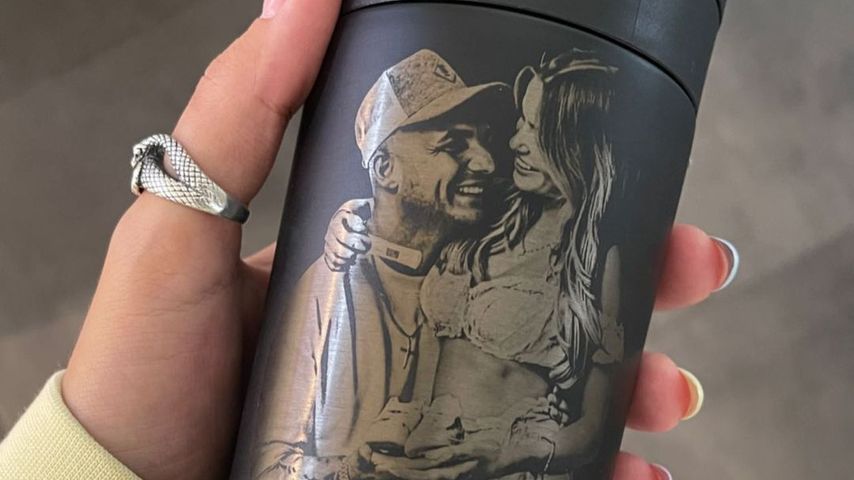Das Geschenk bei Pietro Lombardis und Lauras Babyparty