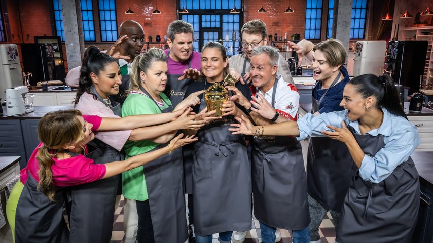 So harmonisch waren die Stars am "Das große Promibacken"-Set