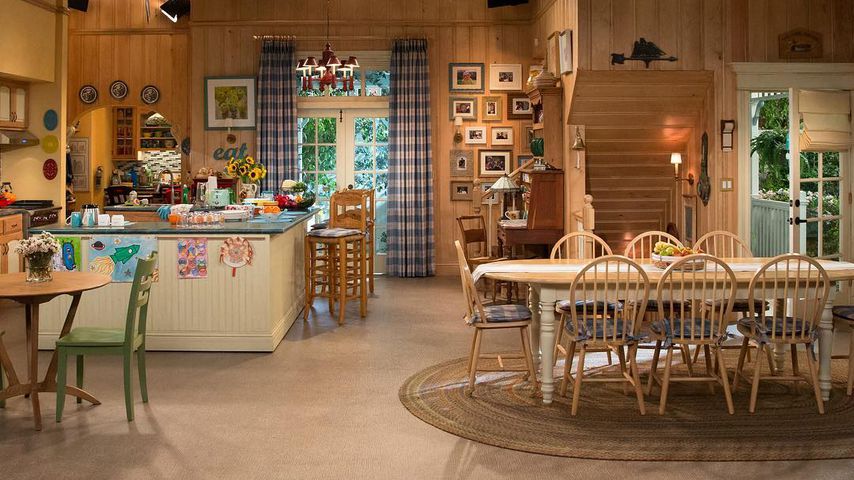 Der innere Look des "Full House"-Hauses in der Serie im Januar 2017