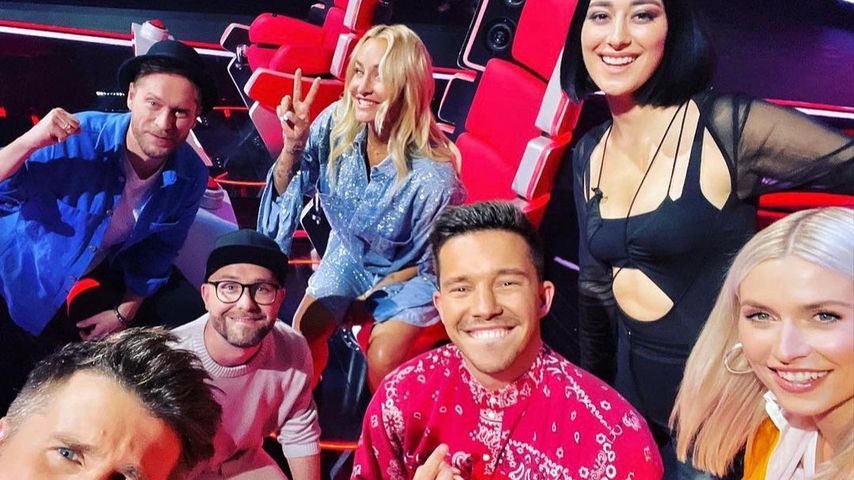 Die Jury und die Moderatoren von "The Voice of Germany"