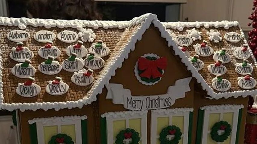 Das Lebkuchenhaus der Kardashian-Jenners 2025