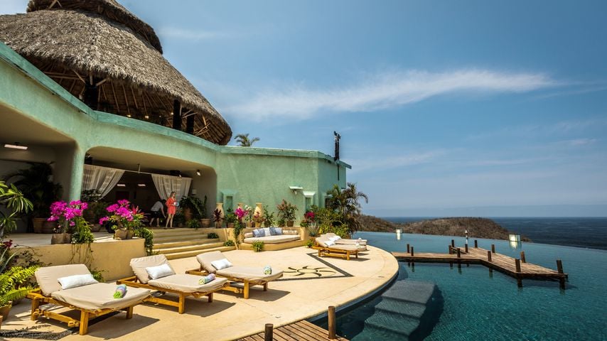 Das "Paradise Hotel" in Mexiko