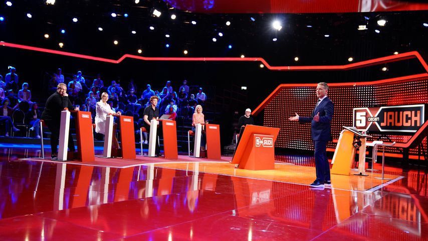 Das Rateteam bei "5 gegen Jauch"