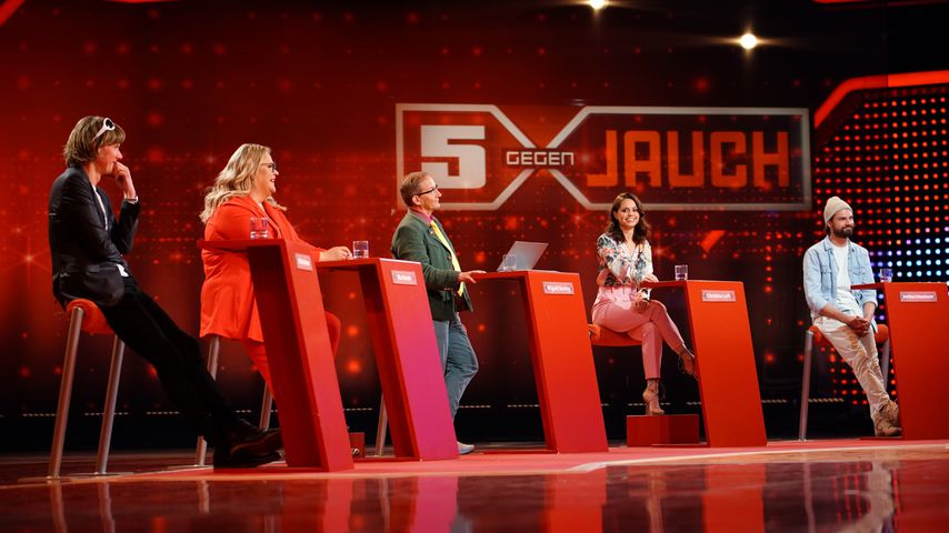 Das Rateteam bei "5 gegen Jauch"