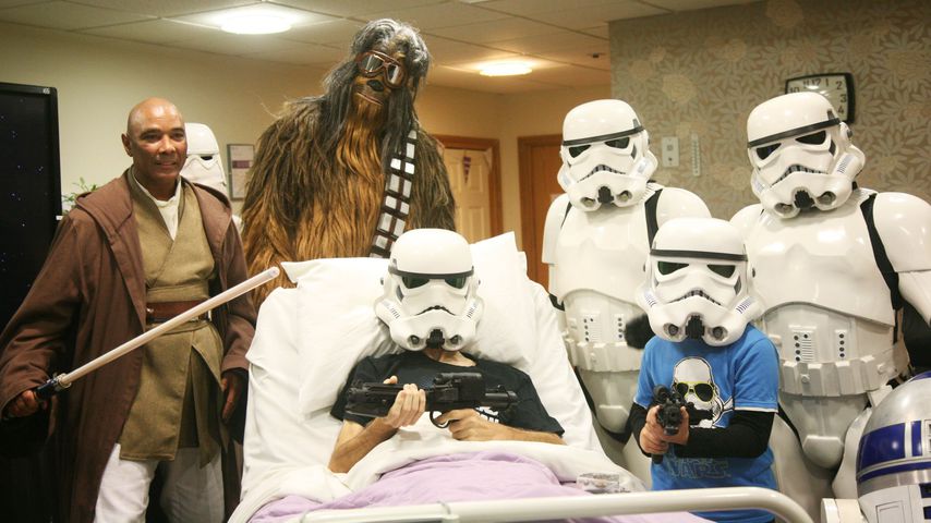 Todkranker Fan durfte den neuen "Star Wars"-Film schon sehen