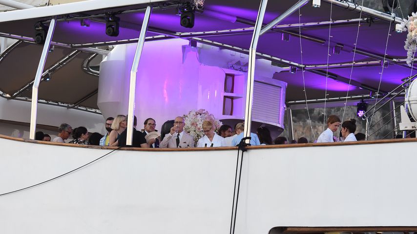 Das Schiff während der Hochzeitsfeier von Heidi Klum und Tom Kaulitz