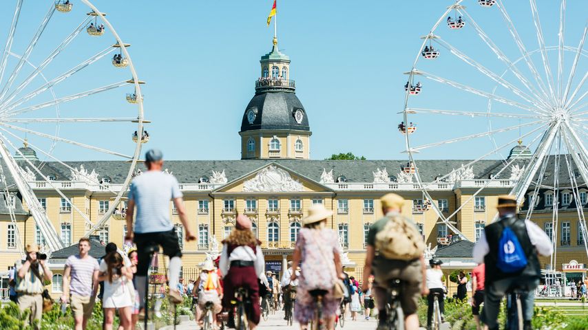 Das Schloss Karlsruhe