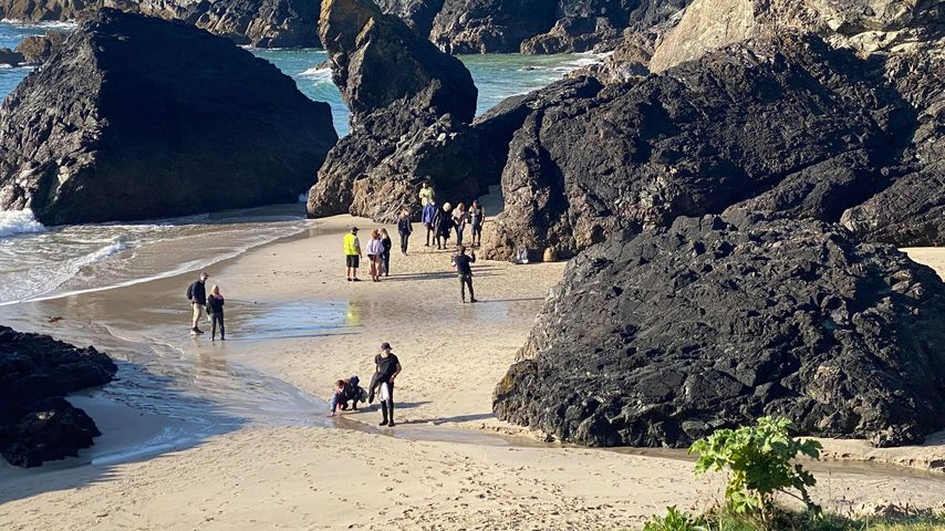 Das Set von "House of the Dragon" in Cornwall