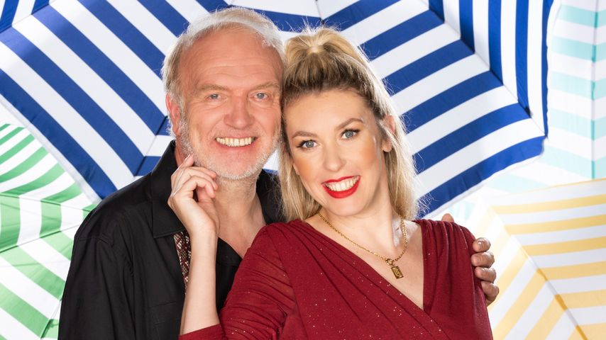 "Das Sommerhaus der Stars"-Teilnehmer Roland Heitz und Janina Korn
