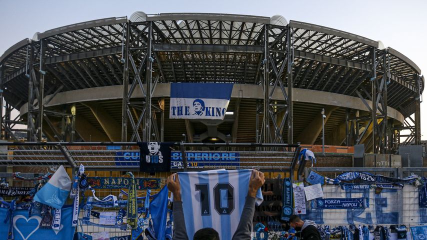 Das Stadio Diego Armando Maradona in Neapel