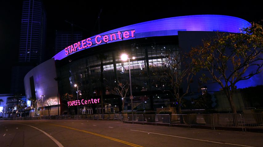 Das Staples Center im Januar 2020