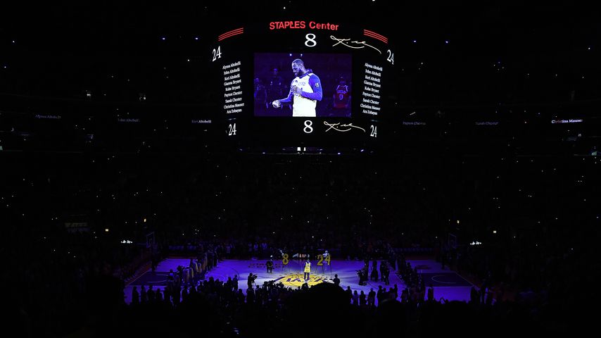 Das Staples Center in Los Angeles von innen