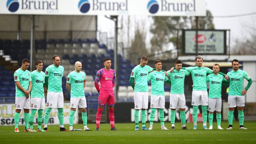 Das Team der Bristol Rovers im November 2020