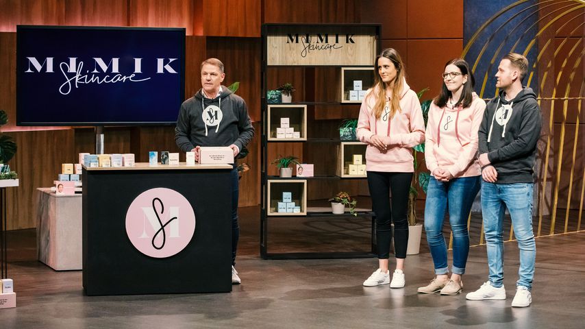 Das Team von MIMIK Skincare bei "Die Höhle der Löwen"