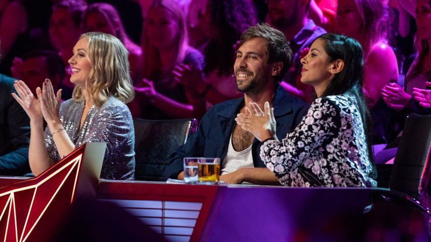 Ruth Moschner, Max Giesinger und Collien Ulmen-Fernandes, das "The Masked Singer"-Rateteam 2019