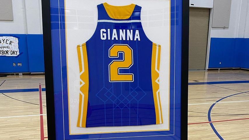 Das Trikot von Gianna Bryant