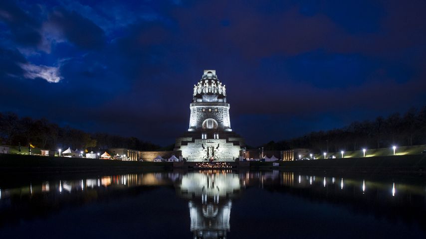 Das Völkerschlachtdenkmal in Leipzig, Drehort für "The Ballad of Songbirds and Snakes"