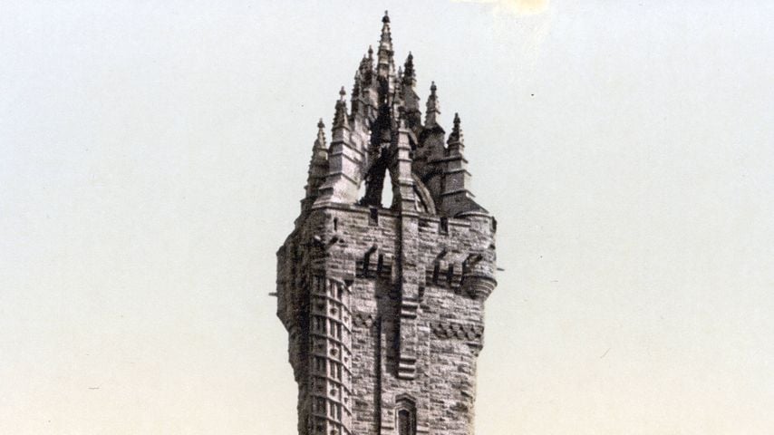 Wallace Monument bei Stirling, Inspiration für Guillermo del Toros "Frankenstein"