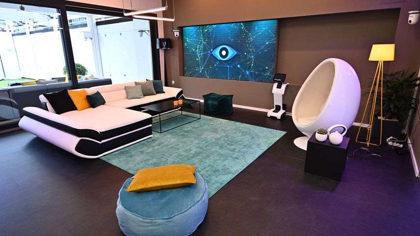 Das Wohnzimmer im "Big Brother"-Haus 2020