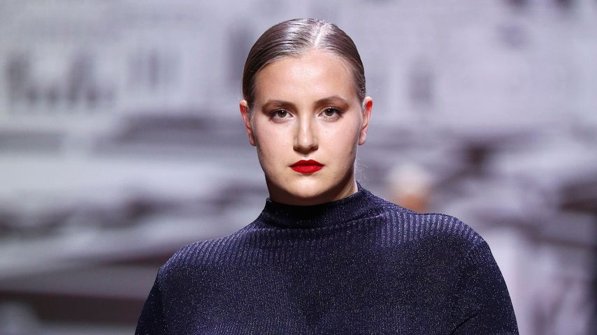Dascha Carriero auf einer Show von Kilian Kerner, Berlin Fashion Week 2022