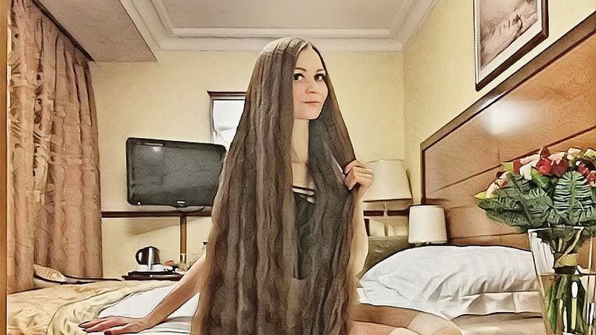 13 Jahre kein Frisör: Real-Life-Loreley will Rapunzel werden