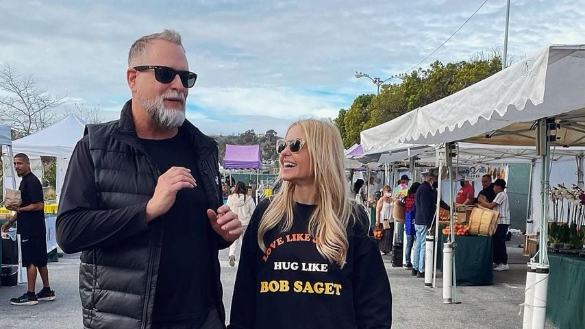 Die "Full House"-Stars Dave Coulier und Candace Cameron Bure im Januar 2022