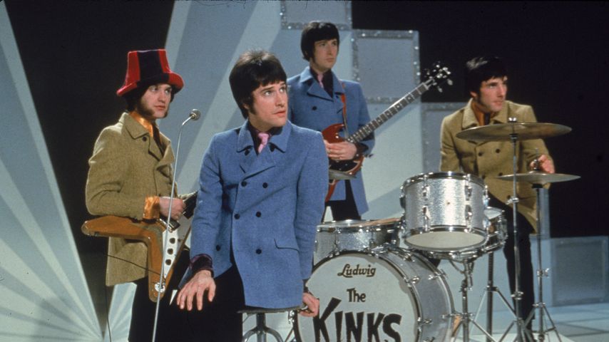 Dave Davies, Ray Davies, Peter Quaife und Mick Avory im Jahr 1968