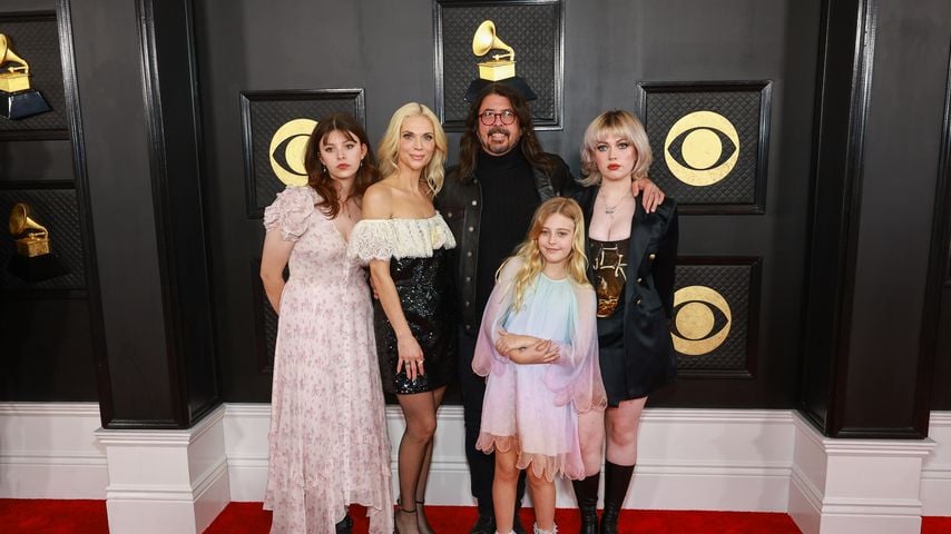 Dave Grohl, Jordyn Blum am 5. Februar 2023 in L-A. bei den 65. Grammy Awards