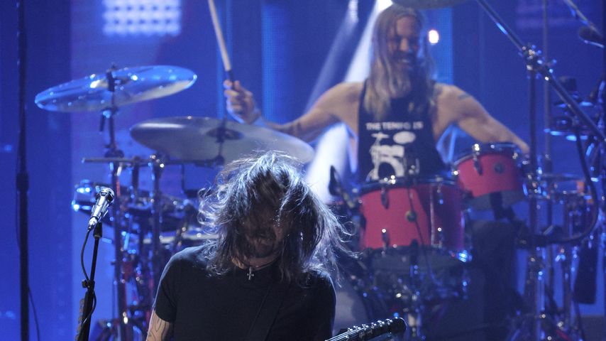 Dave Grohl und Taylor Hawkins von den Foo Fighters