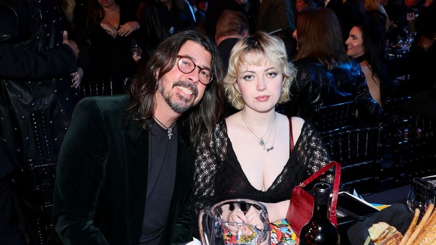 Dave Grohl und Violet Grohl, 2022 im Microsoft Theater, Los Angeles