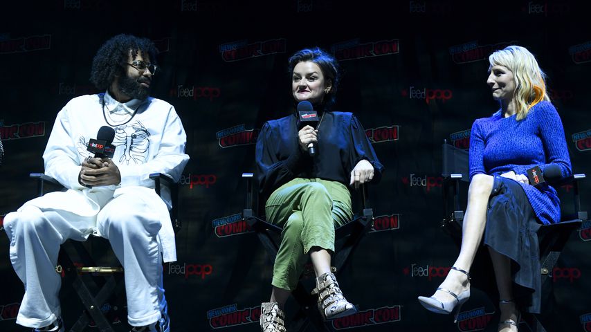 Daveed Diggs, Alison Wright und Mickey Sumner bei der New York Comic Con