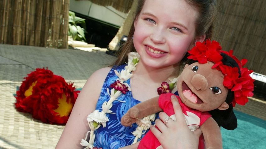 Daveigh Chase auf der "Lilo & Stitch"-Premiere in LA 2002