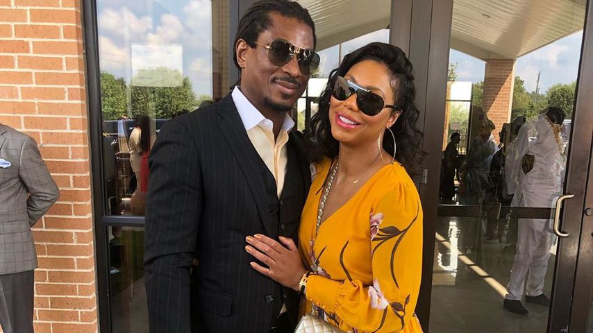 David Adefeso und Tamar Braxton im November 2019