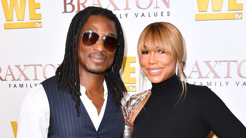 David Adefeso und Tamar Braxton bei der Premiere von "Braxton Family Values"