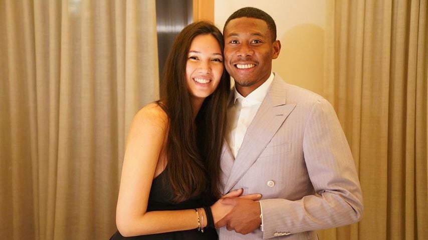David Alaba und Shalimar Heppner, 2020
