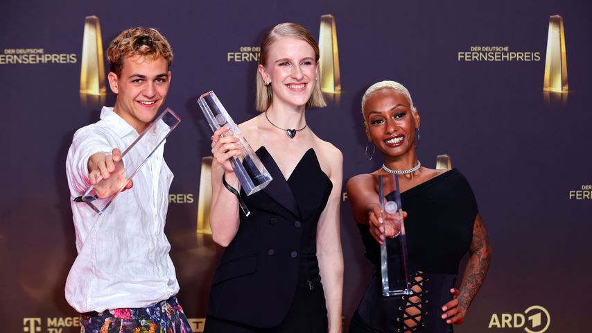 David Ali Rashed, Klara Lange and Nura Habib Omer, Schauspieler "Die Discounter"