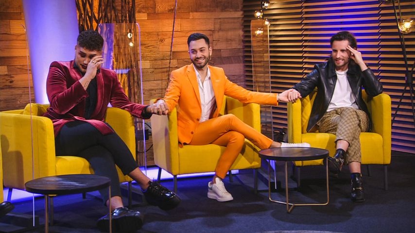 David, Andrea und Gino beim "Prince Charming"-Wiedersehen