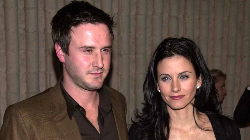 David Arquette und Courteney Cox im Jahr 2000