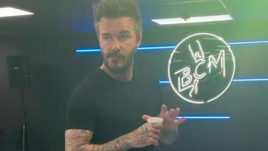 David Beckham besucht einen Salsa-Kurs, April 2023