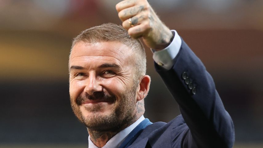 David Beckham beim Achtelfinalspiel der Fifa-Klub-Weltmeisterschaft 2025 am 29. Juni 2025 in Atlanta