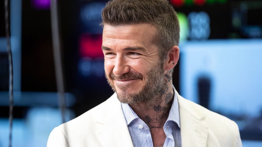 David Beckham bei einem Rennen der Formel 1 in Bahrain im März 2019