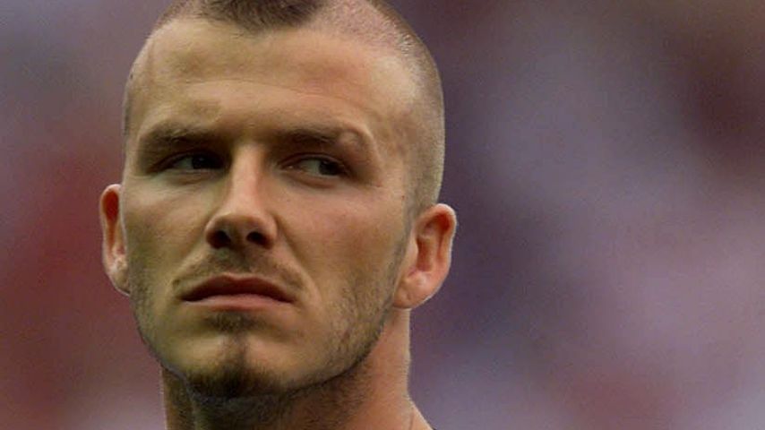 David Beckham im Jahr 2001