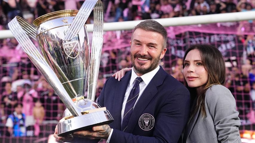 Auf diesem besonderen Beckham-Familienfoto fehlt Brooklyn