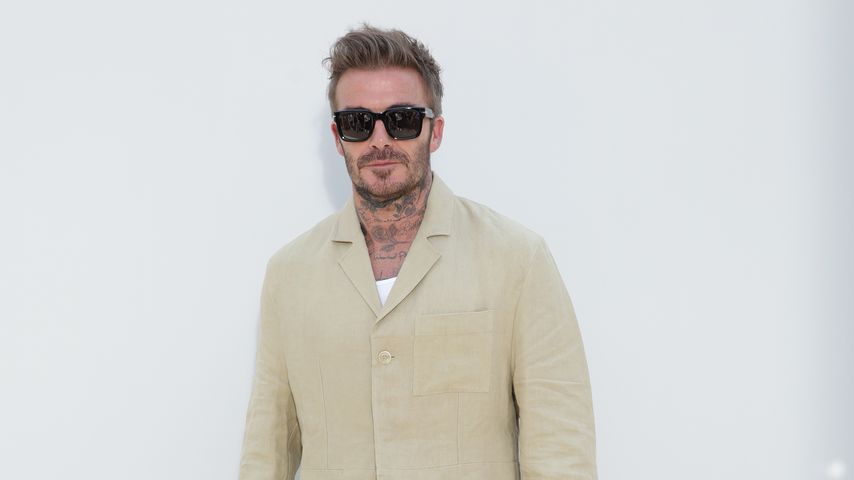 So stylish eröffnet David Beckham die Londoner Fashion Week